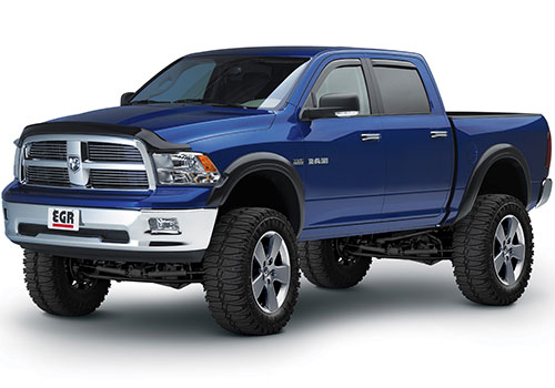 EGR Rugged Style Fender Flare Kit 02-09 Dodge Ram - Click Image to Close